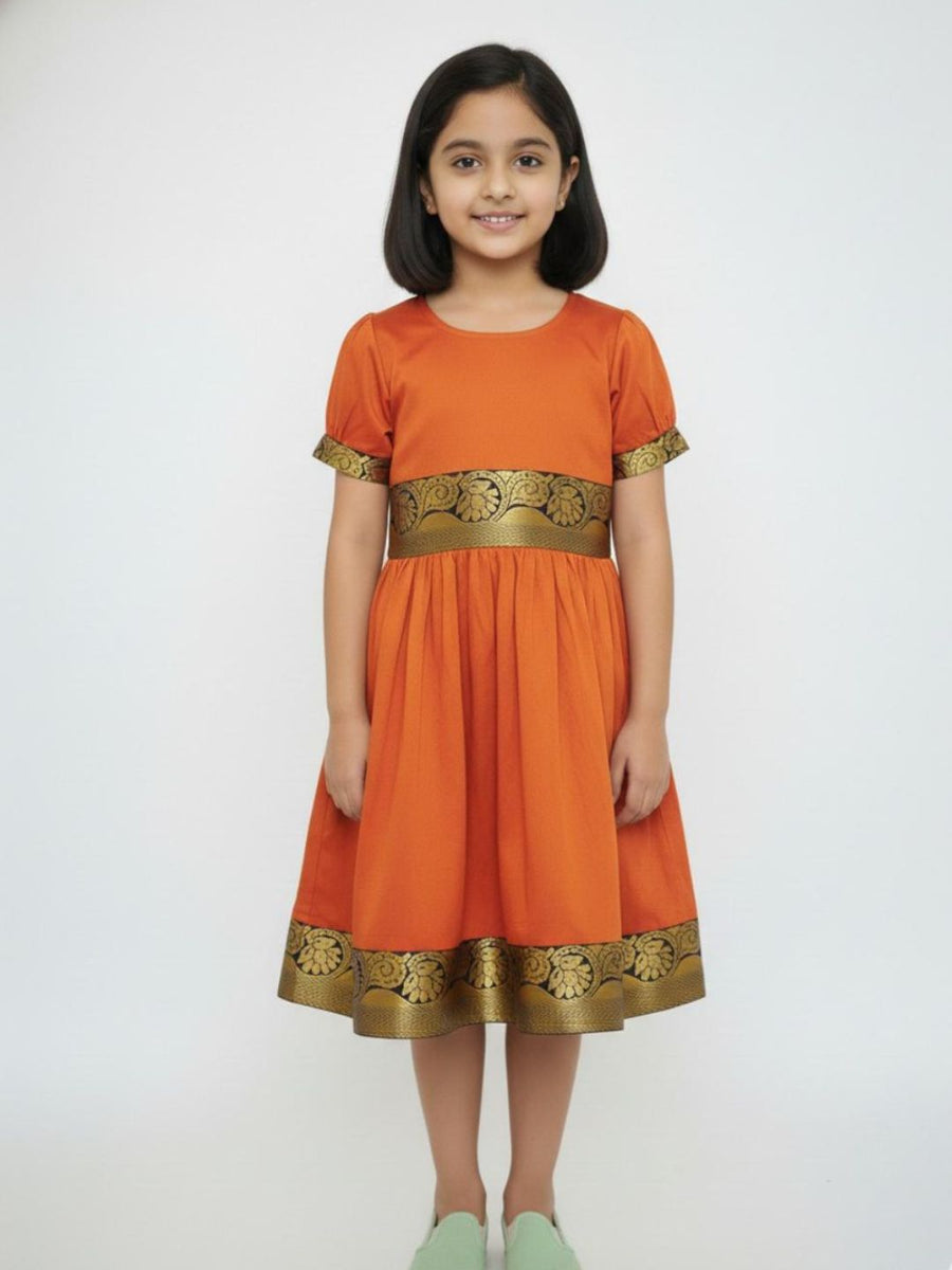 Baby Girl  Silk Traditional Frock