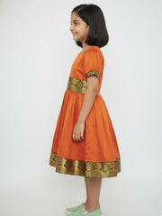 Baby Girl  Silk Traditional Frock