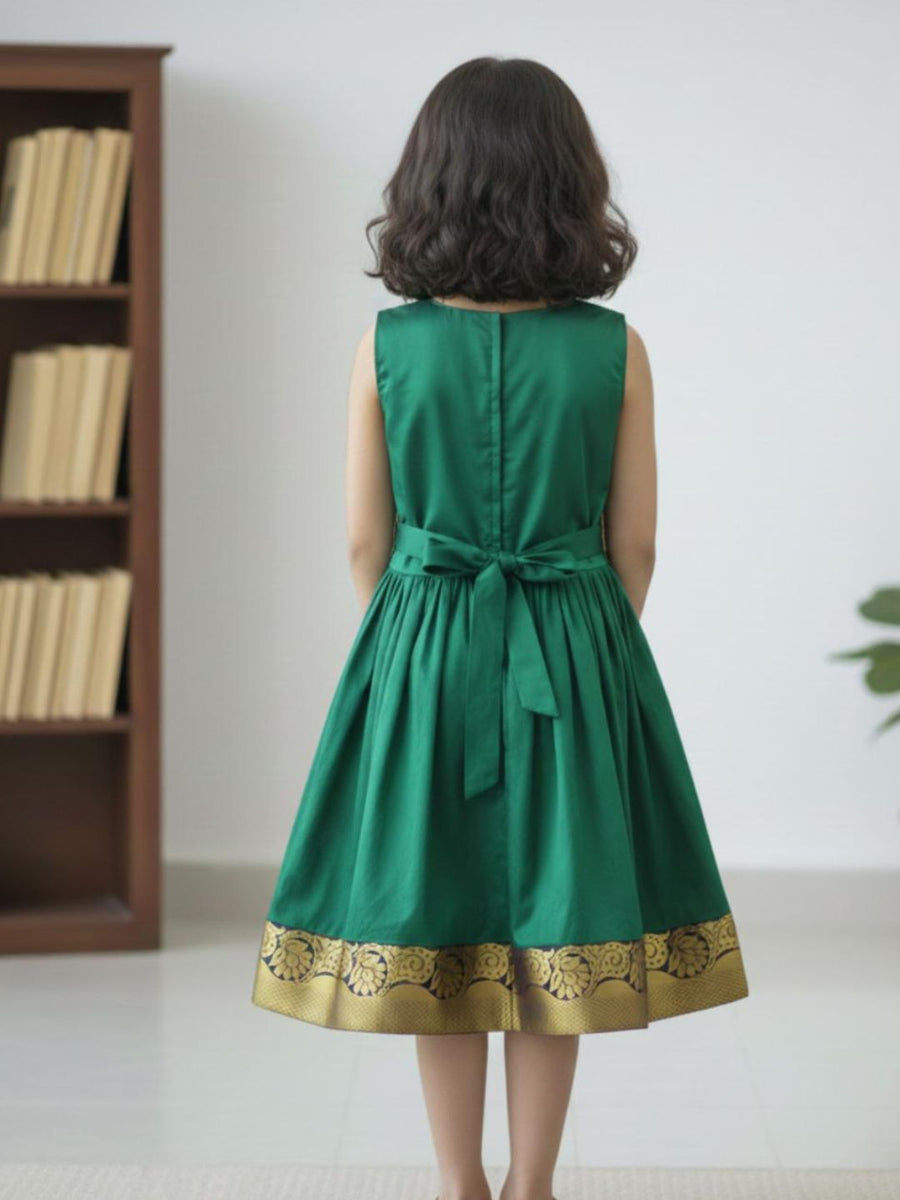 Baby Girl  Silk Traditional Frock