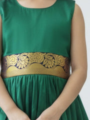 Baby Girl  Silk Traditional Frock