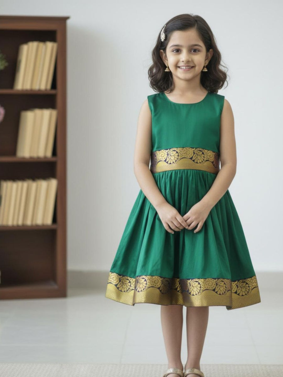 Baby Girl  Silk Traditional Frock