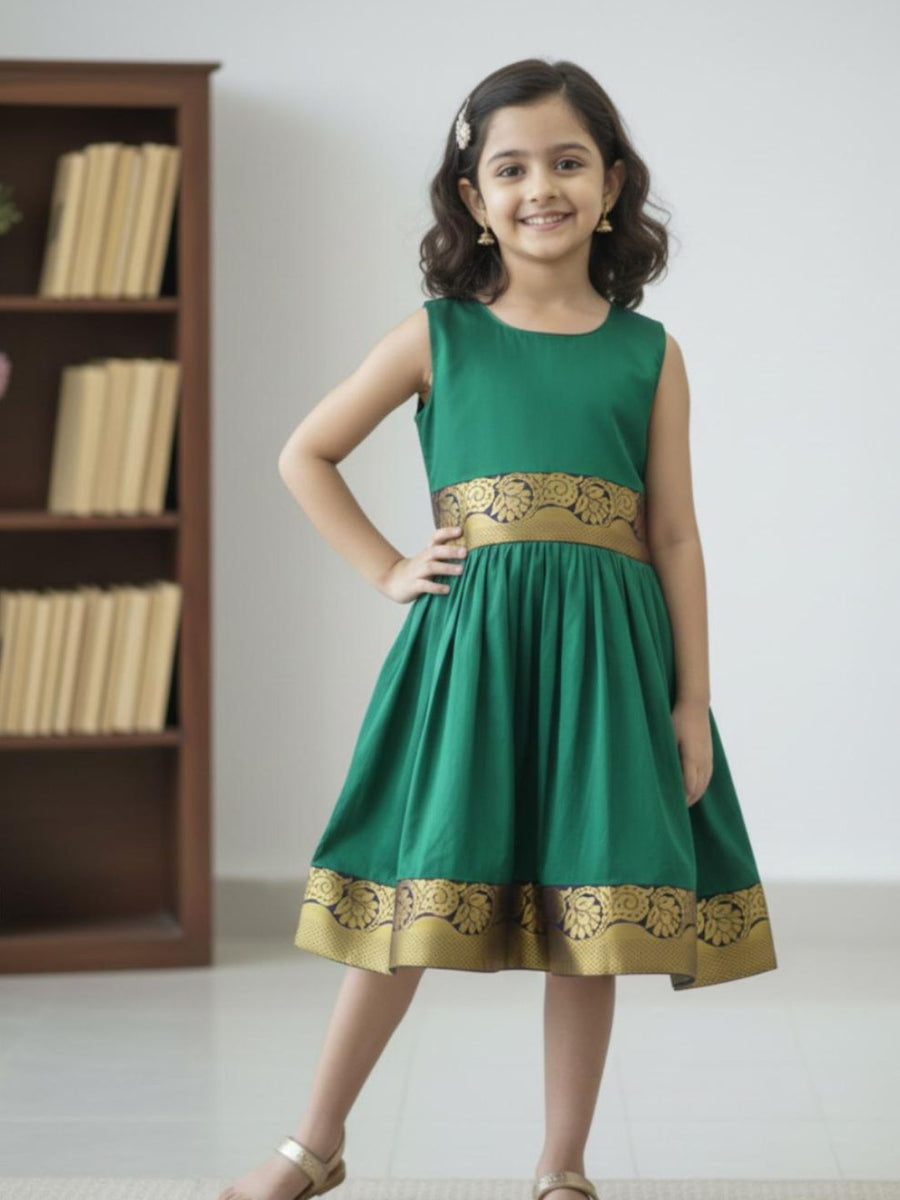 Baby Girl  Silk Traditional Frock