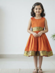 Baby Girl  Silk Traditional Frock
