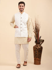 Men Kurta Pyjama Set and Nehru Jacket