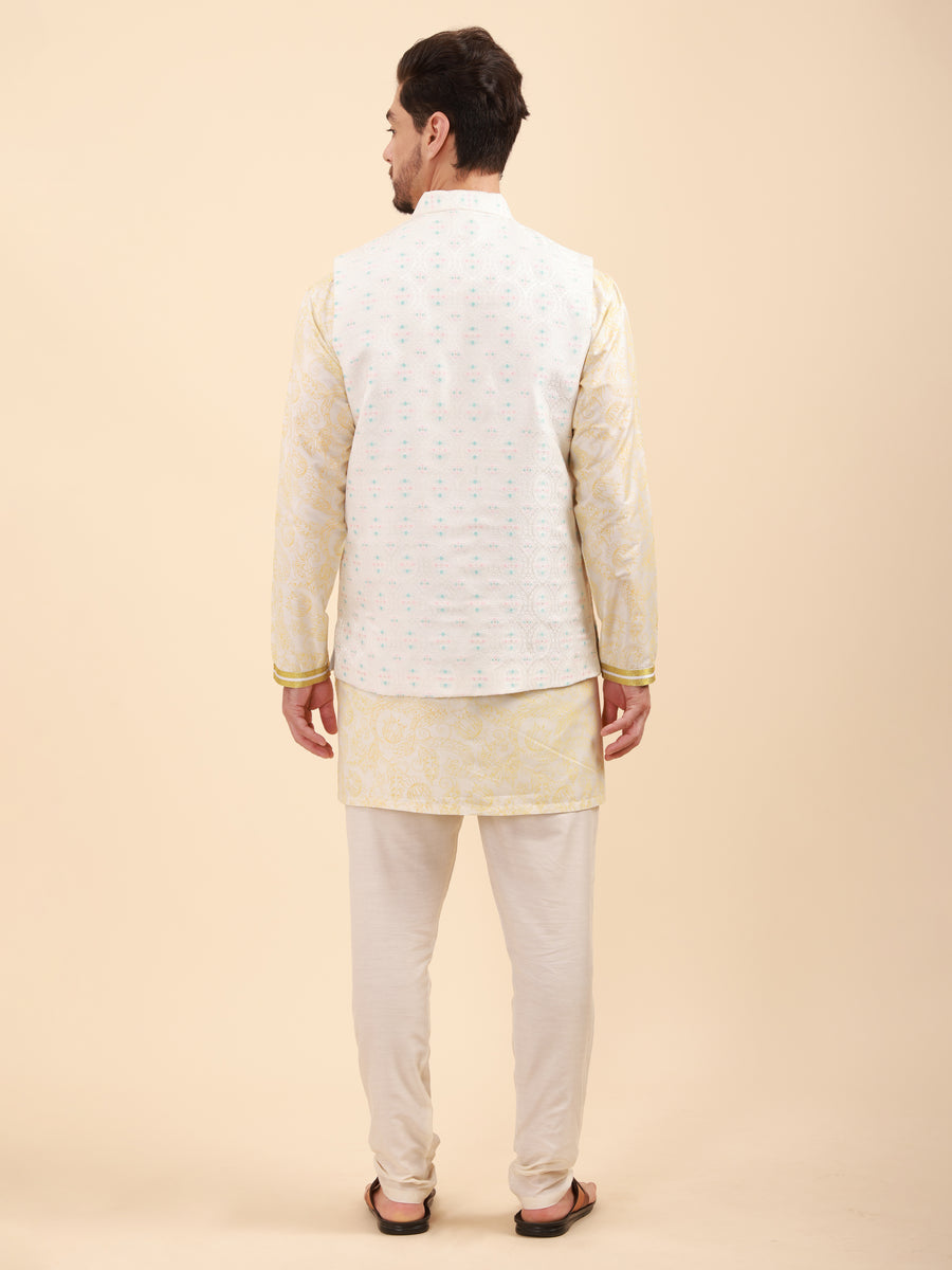 Men Kurta Pyjama Set and Nehru Jacket