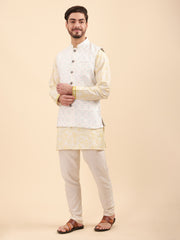 Men Kurta Pyjama Set and Nehru Jacket