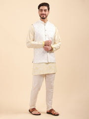 Men Kurta Pyjama Set and Nehru Jacket