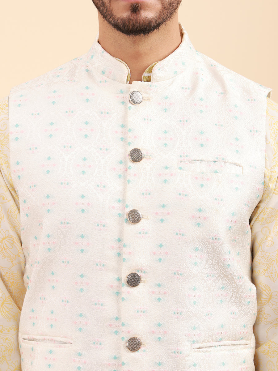 Men Kurta Pyjama Set and Nehru Jacket