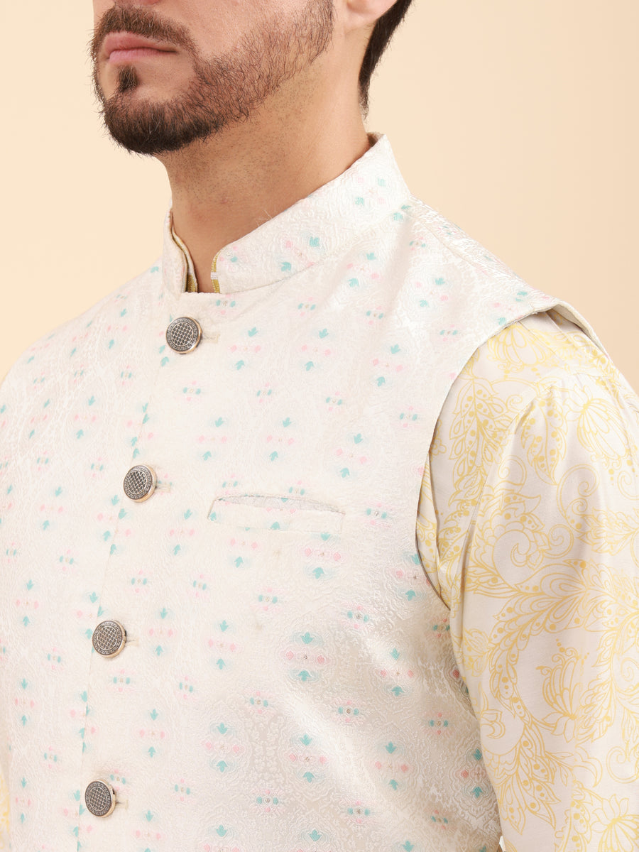 Men Kurta Pyjama Set and Nehru Jacket
