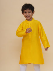 Boys Slub Dupion Kurta