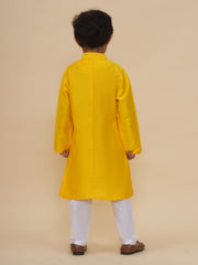 Boys Slub Dupion Kurta