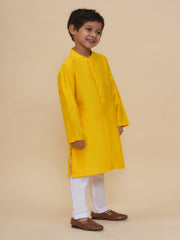 Boys Slub Dupion Kurta