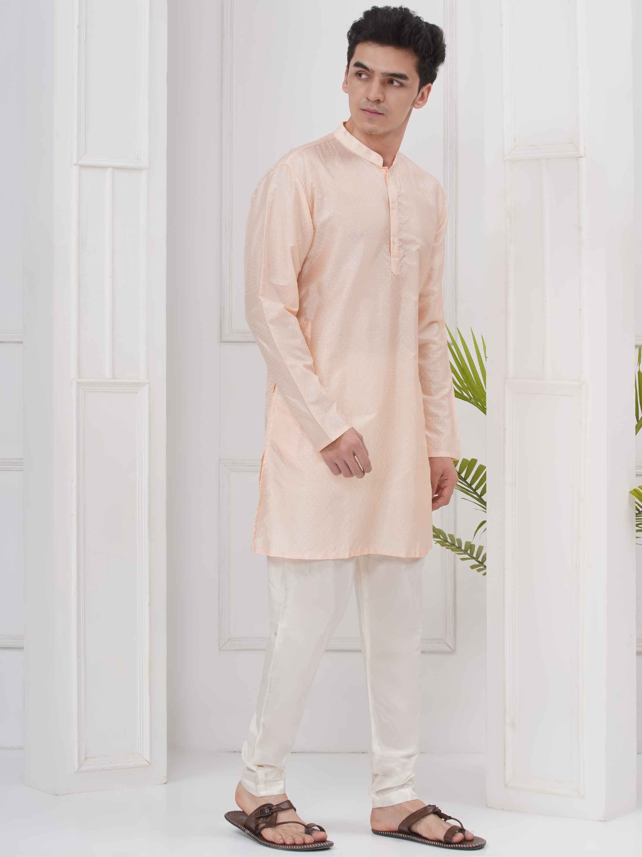 Mens Readymade Kurta Pyjama Set