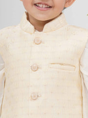 Boys Mandarin Collar Nehru Jacket.