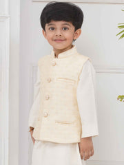 Boys Mandarin Collar Nehru Jacket.