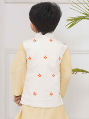Boys Mandarin Collar Nehru Jacket.