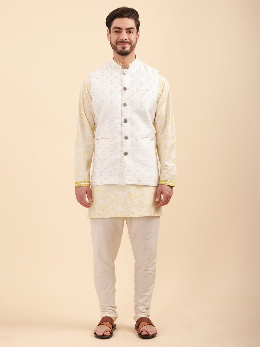Men Kurta Pyjama Set and Nehru Jacket