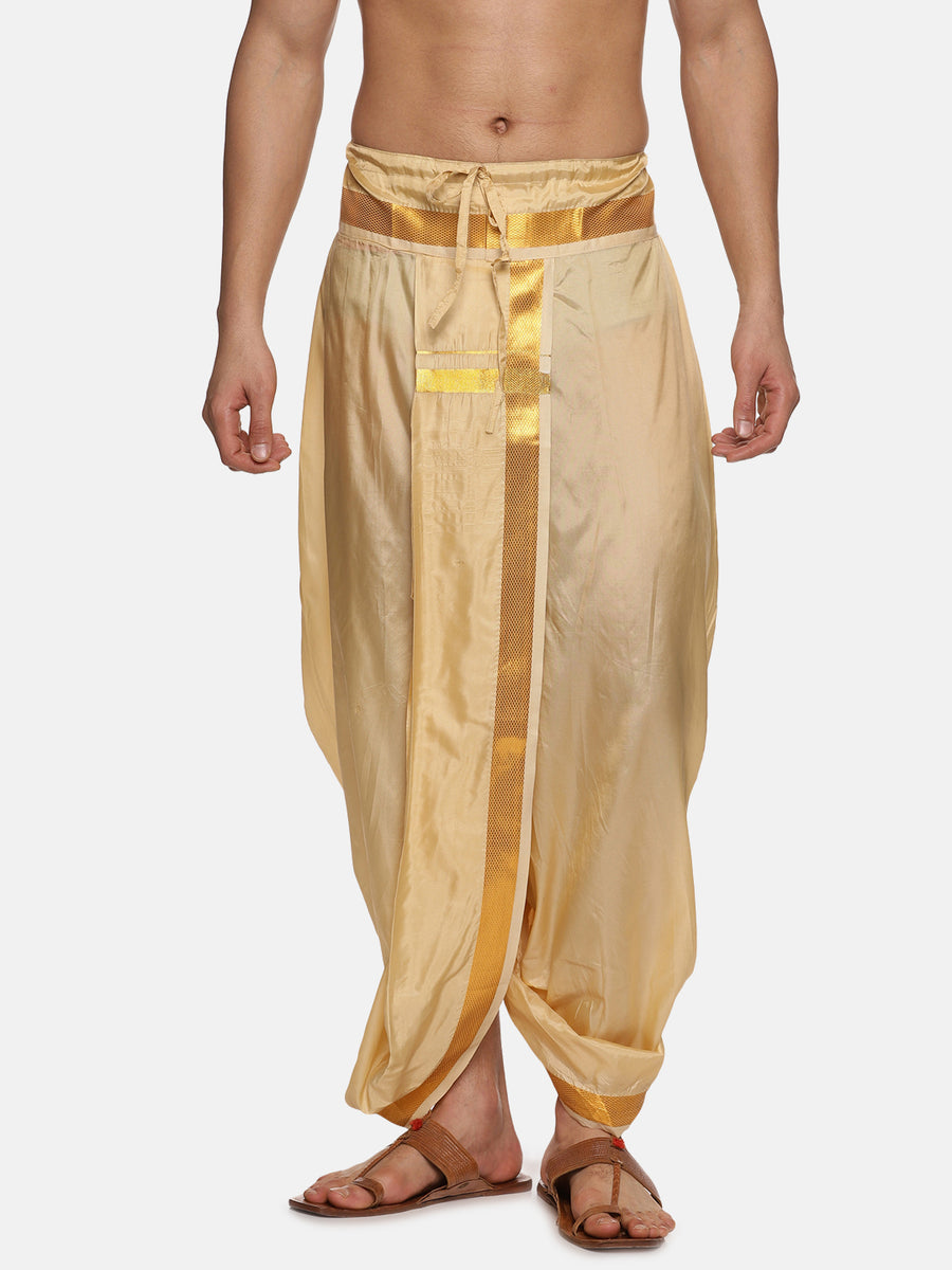 Men Silk Touch Ready to Wear Dhoti Pant