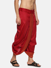 Men Colour Polyester Dhoti Pant / Panjakejam