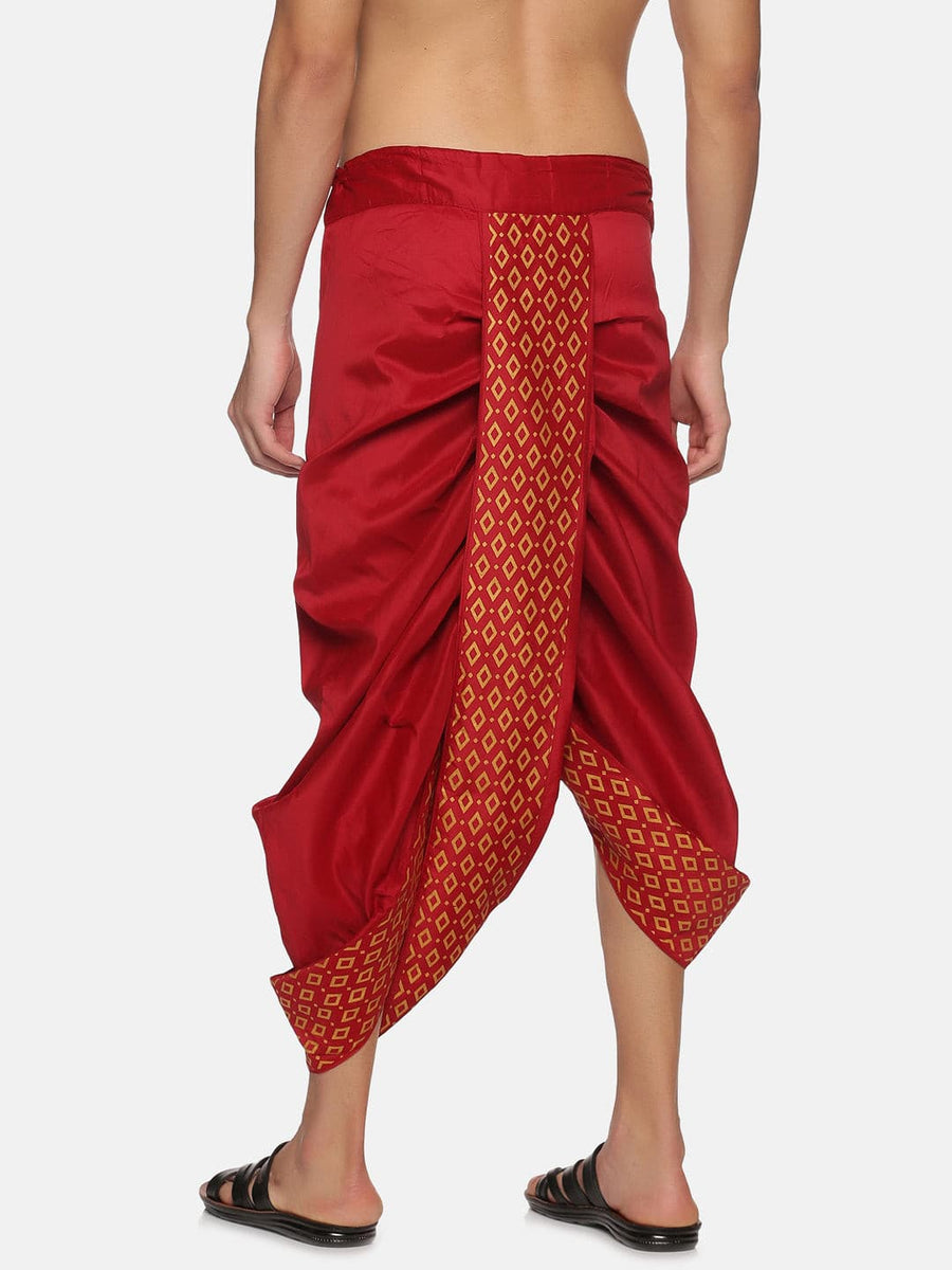 Men Colour Polyester Dhoti Pant / Panjakejam