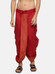 Men Colour Polyester Dhoti Pant / Panjakejam